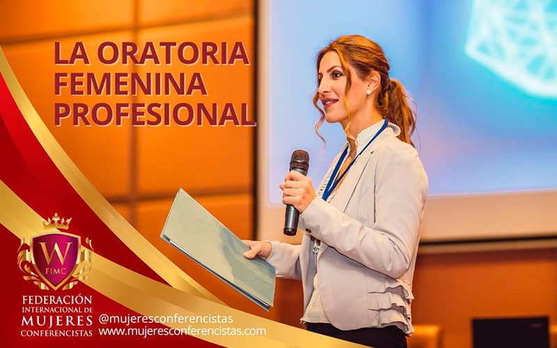 La oratoria femenina profesional